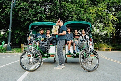 Filmspots in Central Park en fietstaxitour van beroemdheden