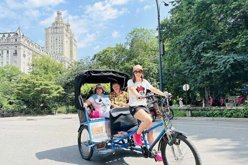 Central Park Private Pedicab Tour
