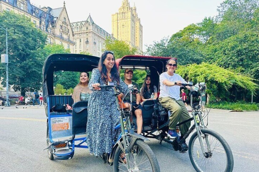 Central Park Private Pedicab Tour
