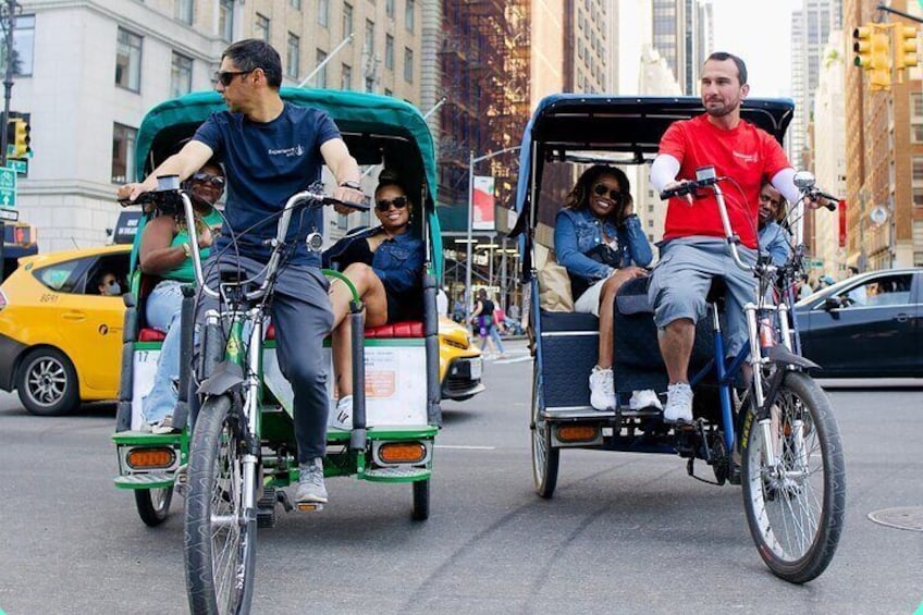 Private Central Park Rickshaw Tour