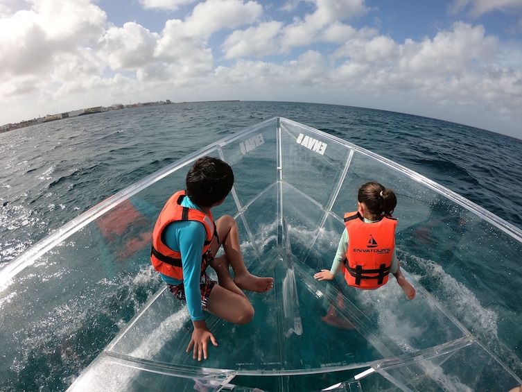 Clear Boat & Snorkel Cozumel
