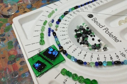 Fused Glass Necklace Class in Estes Park