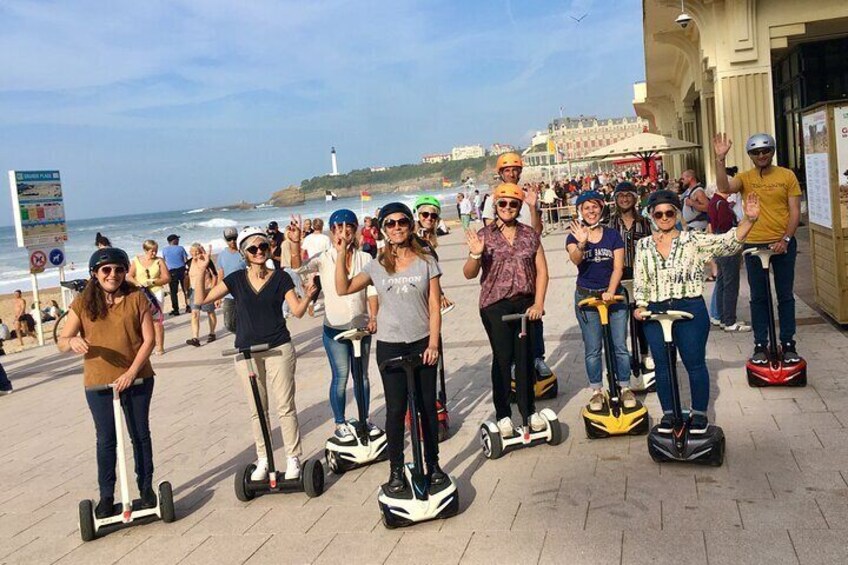 Unusual Guided Tour in a Segway in Biarritz