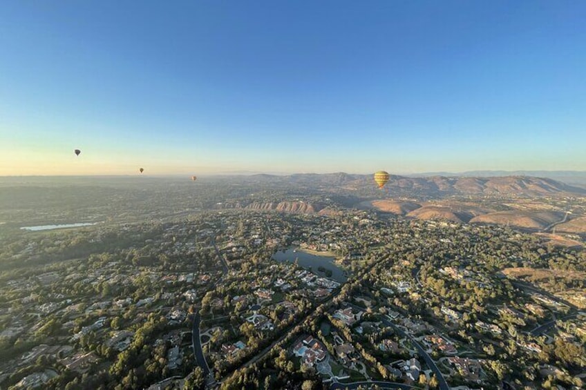 Temecula Shared Hot Air Balloon Flight