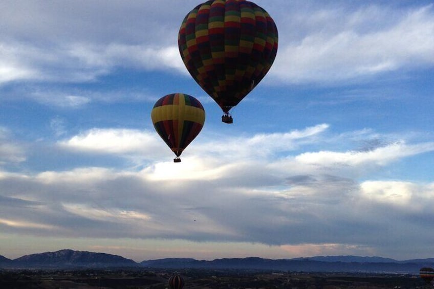 Temecula Shared Hot Air Balloon Flight