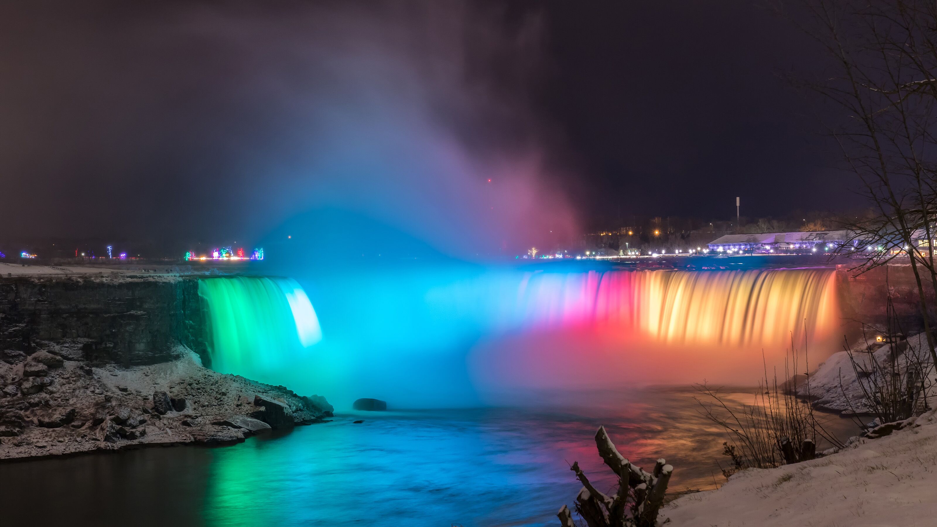 Niagara Falls Canada Day & Night Tour With 3-Course Dinner