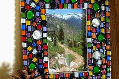Mosaic Picture Frame Art Kit in Estes Park