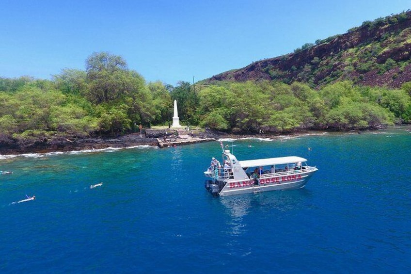 Captain Cook Monument and amazing reef to snorkel