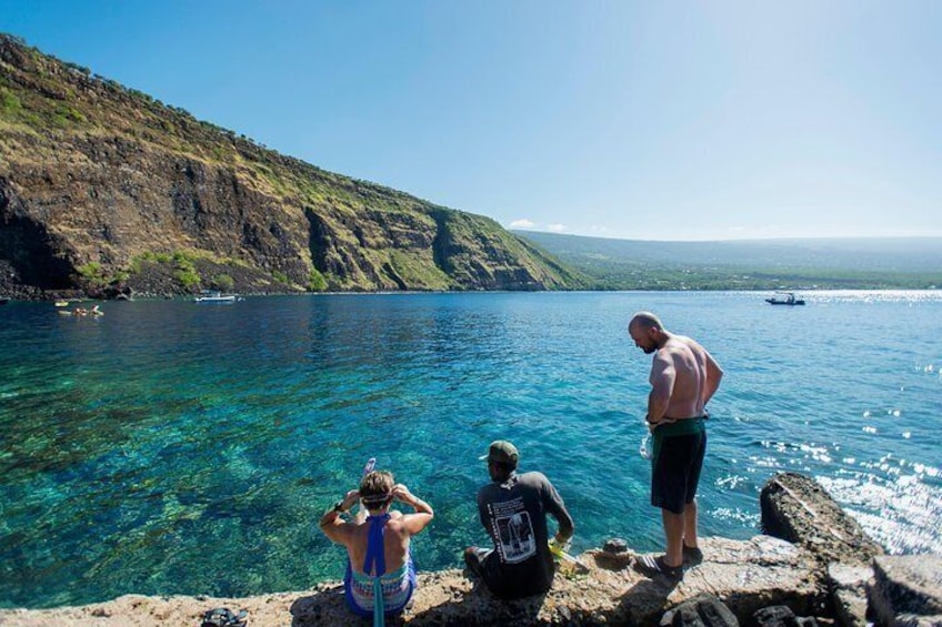 Snorkeling is one of the most popular activities in Kealakekua Bay, Hawaii.