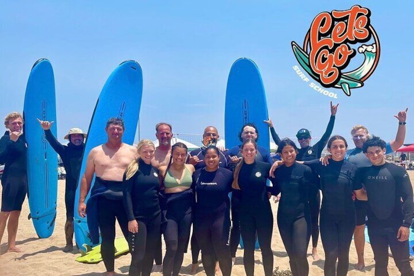Private Surf Lesson in Bolsa Chica State Beach