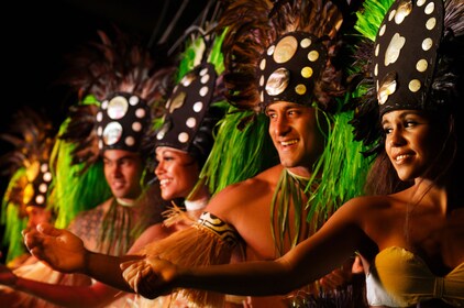Luau Buffet Dinner, Open Bar & Show w/ Train Ride