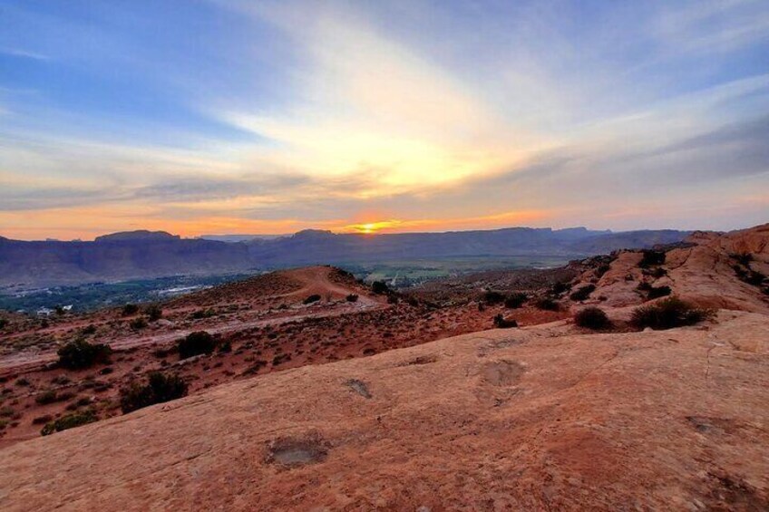 Sunset ATV Tour and Trail Experience in Hell's Revenge