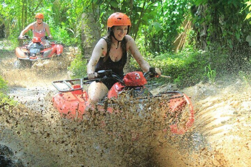 Dirt ATV Quad Bike Ride