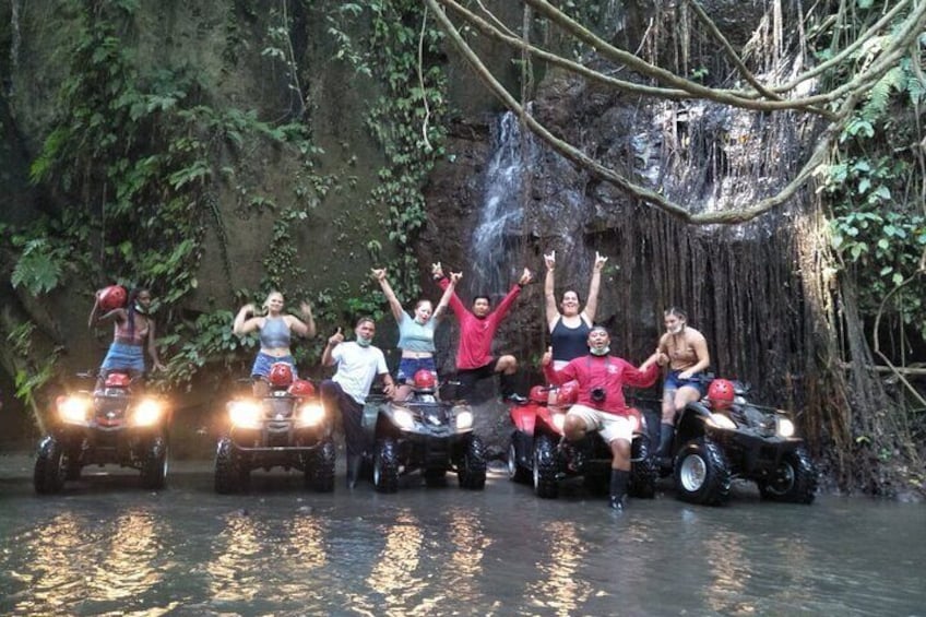 Rest at waterfall