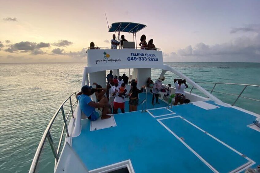 Private Catamaran Sunset Cruise in Turks and Caicos