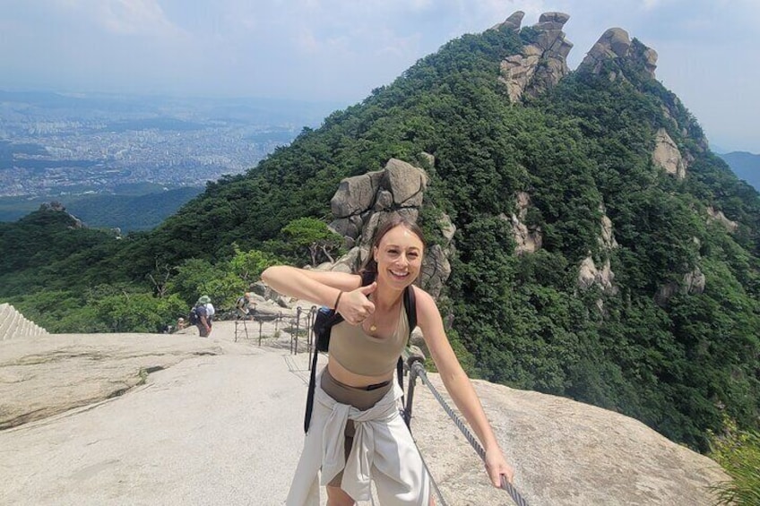 Hiking Adventure Bukhansan Highest Peak & Old Buddhist temples visit (Lunch inc)