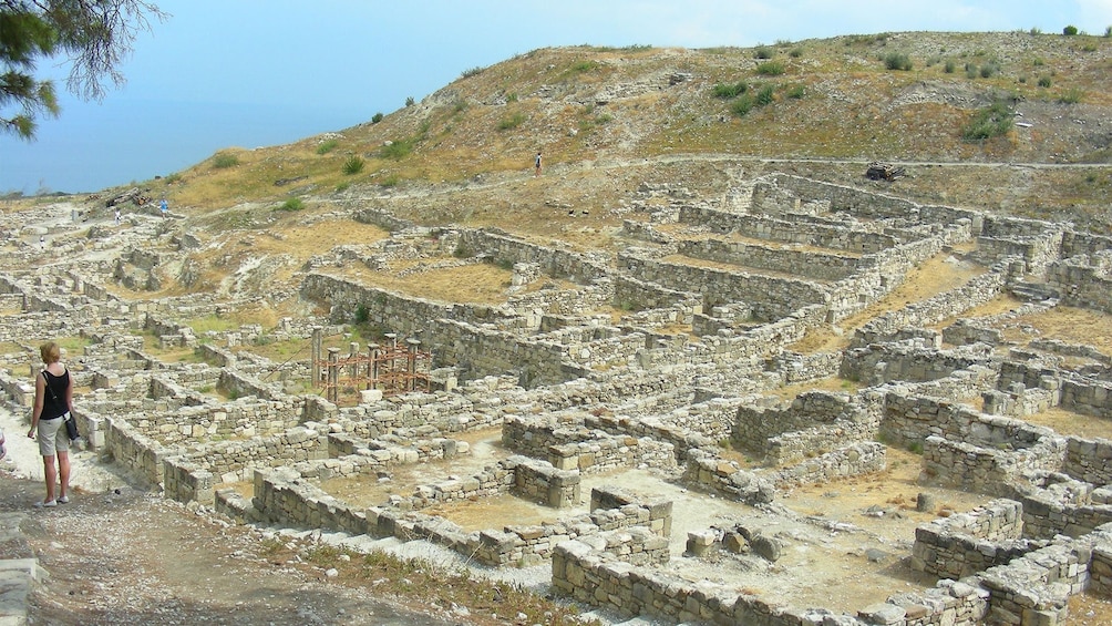 Historic site in Rhodes, Greece