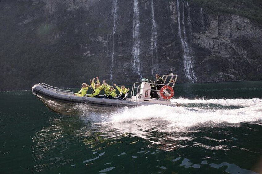 RIB Fjordsafari Geirangefjord