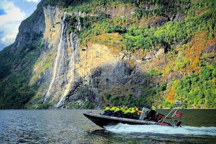 RIB Fjordsafari Geirangefjord