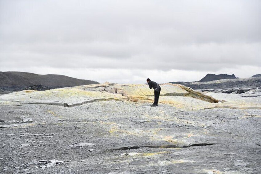 Private Volcano Hiking Tour to Meradalir-Fagradalsfjall - at your own pace