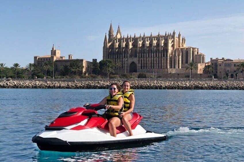 Palma Cathedral with friends