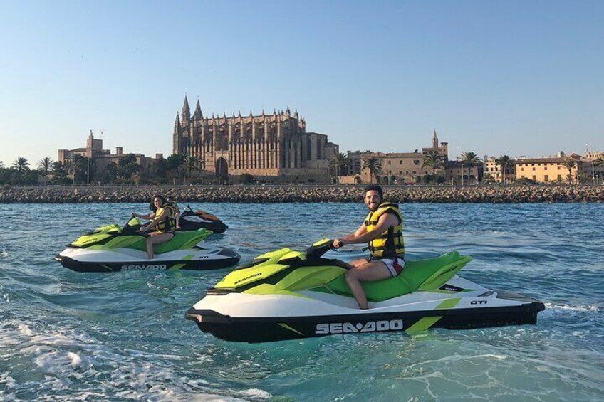 Palma Cathedral with friends