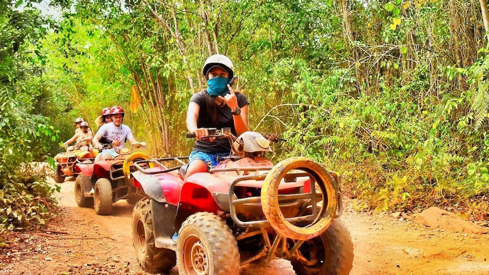 ATV, Ziplines & Cenote and Horseback Riding Combo