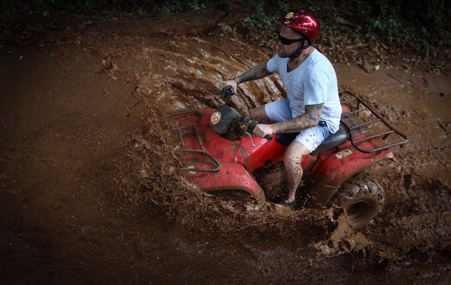 Cancun Half-Day ATV and Ziplining Outdoor Experience
