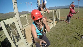 Kayak, Hike & Zipline Safari with Lunch