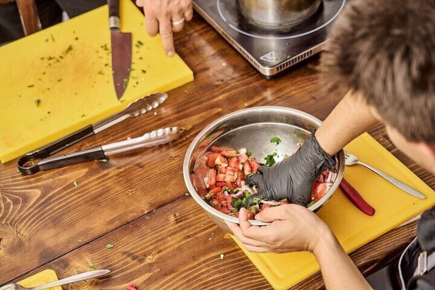 Greek Cuisine Cooking Class in Santorini