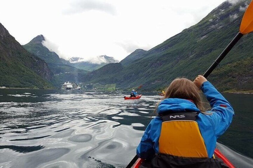 back towards Geiranger 