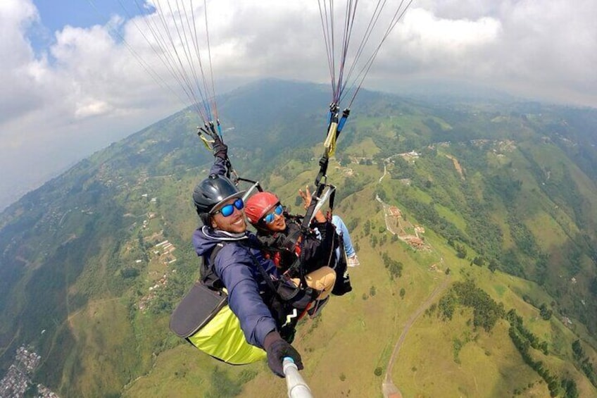 Medellin on the Colombian Andes