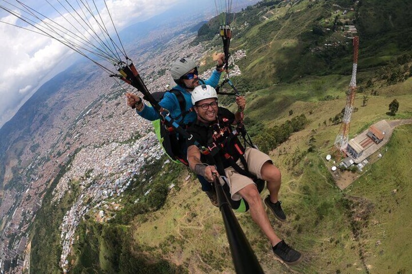 Medellin on the Colombian Andes