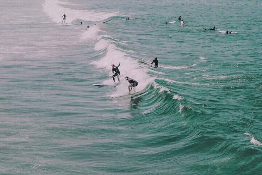 Surfing Lesson in La Mata Beach