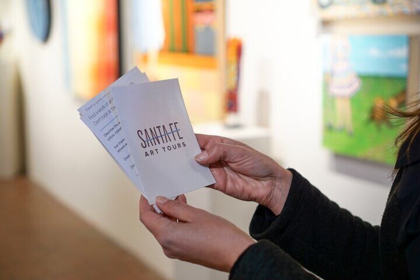 Our customers love our souvenir Art Cards, which pose thought-provoking questions about art.