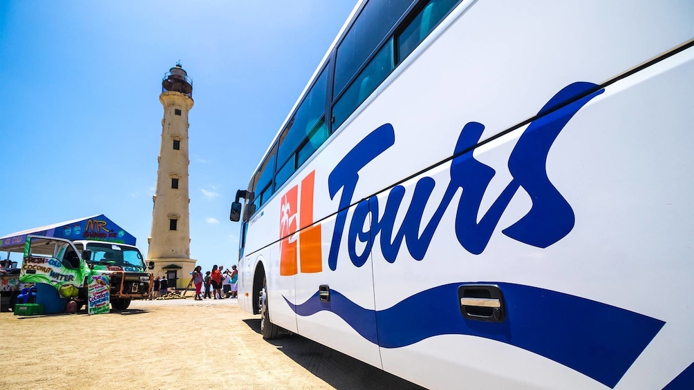Bus tour of Aruba 
