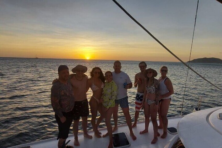 Private Playtide Charters Catamaran Tour from Playa Tamarindo CR