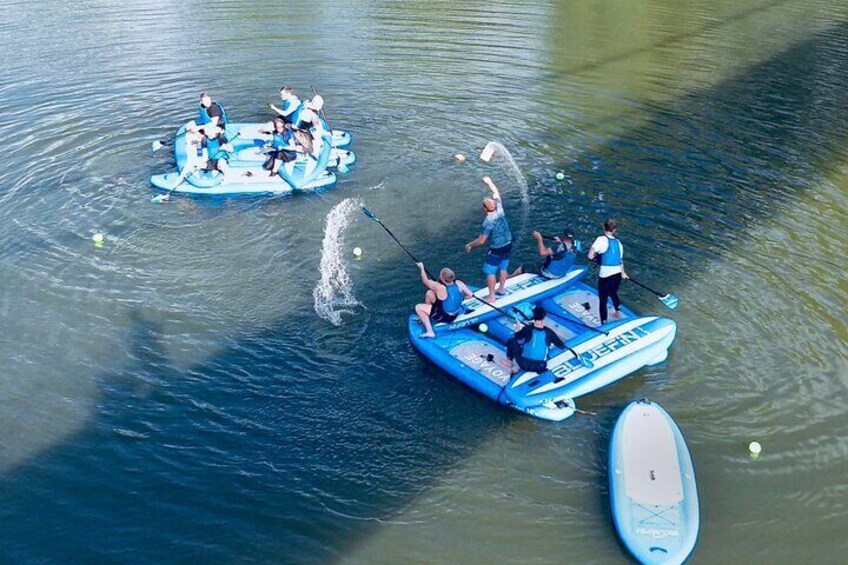SUP basic course in Marbach am Neckar Landscape Park - Stand Up Paddling / Paddling