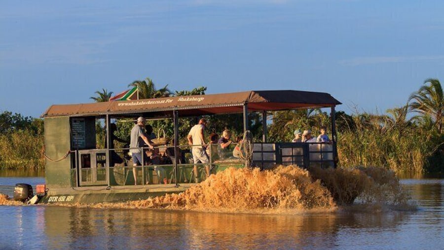 Hippo and Croc Boat Cruise in Saint Lucia with Pick-up