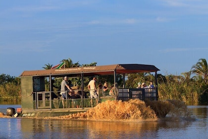 Hippo and Croc Boat Cruise in Saint Lucia with Pick-up