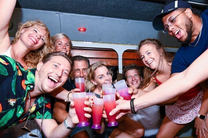 Aruba Nightlife and Barhopping on Chogogo Party Bus
