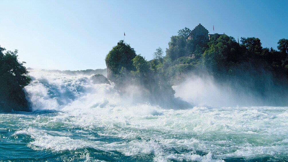 Rhine falls in Zurich