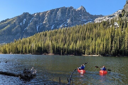 Alpine Lake Float and Guided Hike in the Bitterroot Mountains