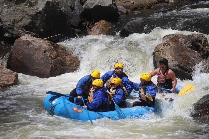 Intermediate Clear Creek Blast! Class III-IV Rapids 