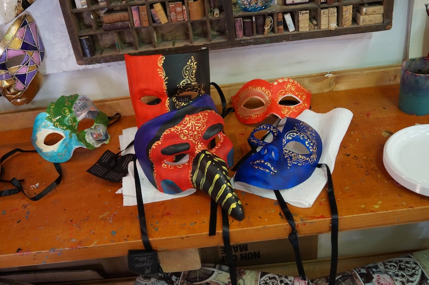 Carnival Mask Decorating Class