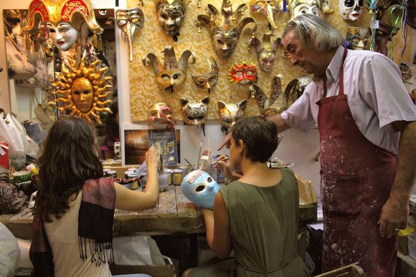 Carnival Mask Decorating Class