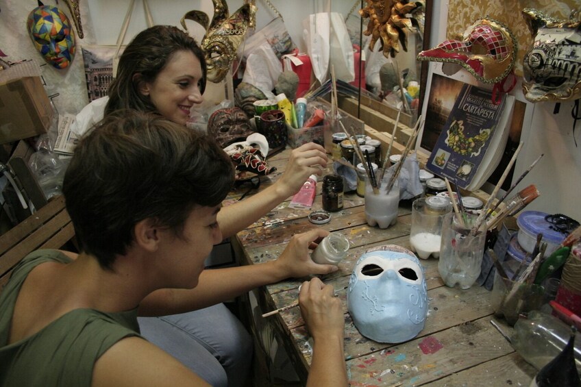 Carnival Mask Decorating Class