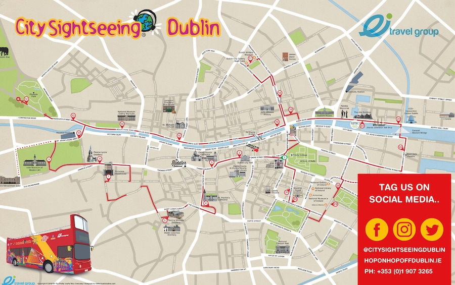 Shore Excursion: Dublin Hop-On Hop-Off Bus Tour