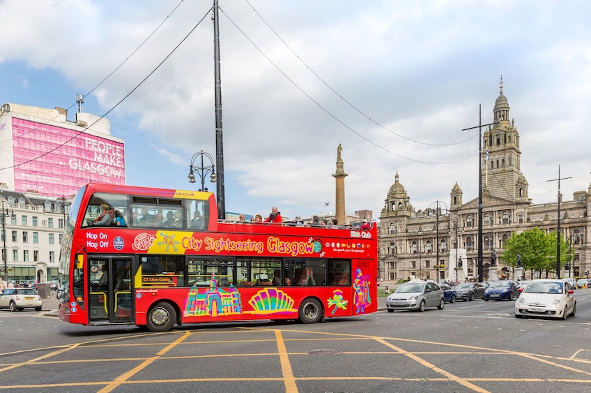 Shore Excursion: Glasgow Hop-On Hop-Off Bus Tour