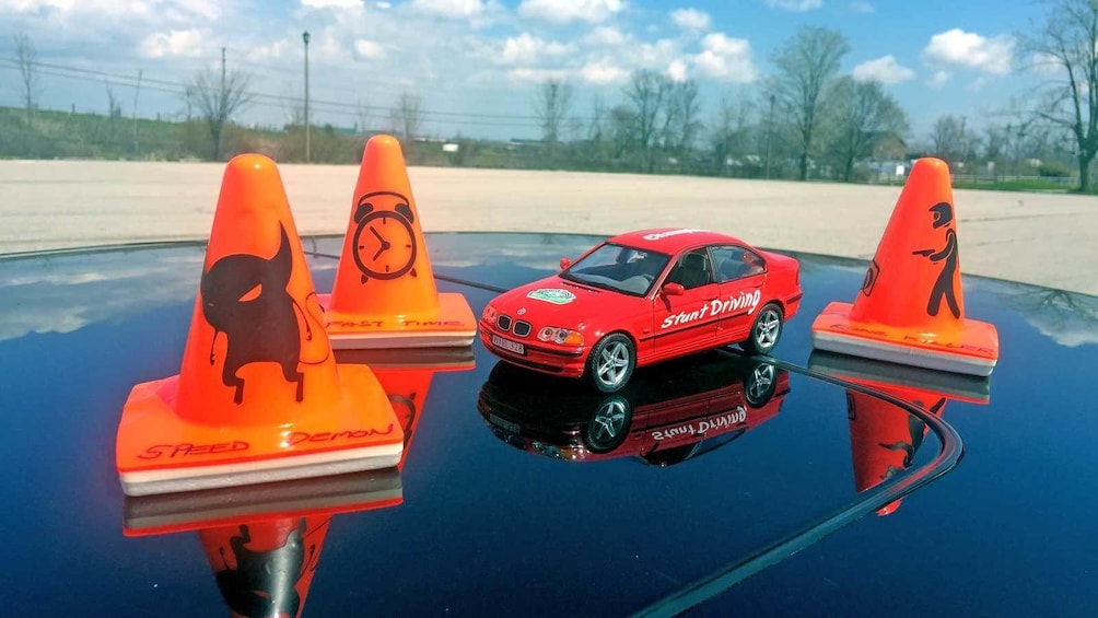 Show item 2 of 5. a toy car model on top of a stunt car in Ontario